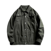 Trendiger Oversized Herren Jeansmantel
